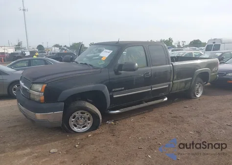 2004 Chevrolet Silverado K2500 Heavy Duty из США, поврежденный, VIN 1GCHK29U74E384561